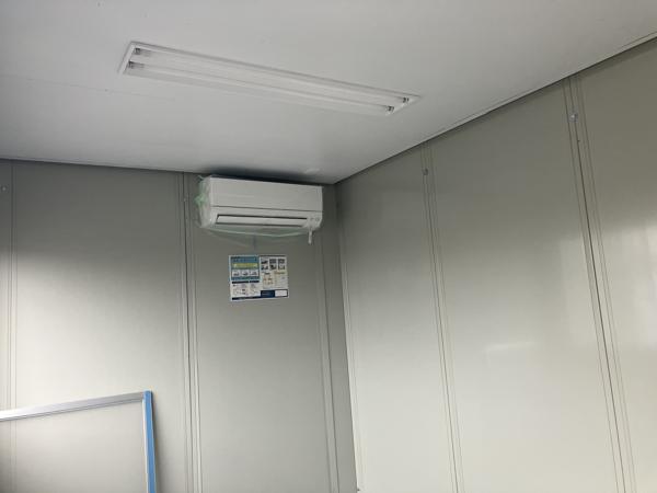 茨城県牛久店/展示場の中古ユニットハウス・プレハブ・コンテナハウスCT-41J(2.83坪)の各設備のエアコン