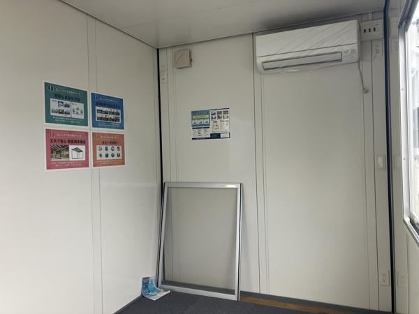 茨城県牛久店/展示場の新棟ユニットハウス・プレハブ・コンテナハウス38MSL