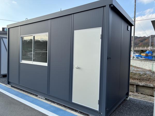 岡山県東岡山店/展示場の新棟ユニットハウス・プレハブ・コンテナハウス47MSL(3.02坪)の本体の外観