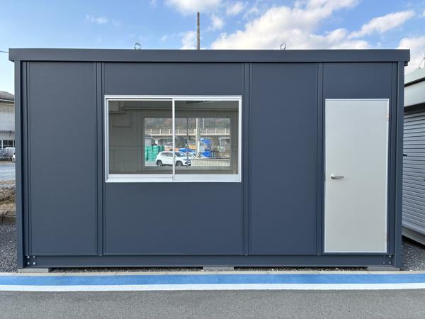 岡山県東岡山店/展示場の新棟ユニットハウス・プレハブ・コンテナハウス47MSL(3.02坪)の本体の外観