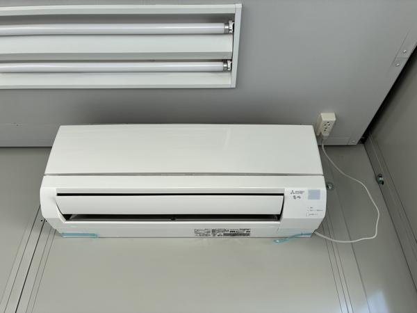 岡山県東岡山店/展示場の中古ユニットハウス・プレハブ・コンテナハウスCT-32J(2.16坪)の各設備のエアコン