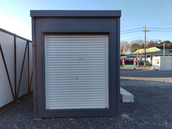 茨城県小美玉店/展示場の新棟ユニットハウス・プレハブ・コンテナハウス29MSL(1.84坪)の本体の外観