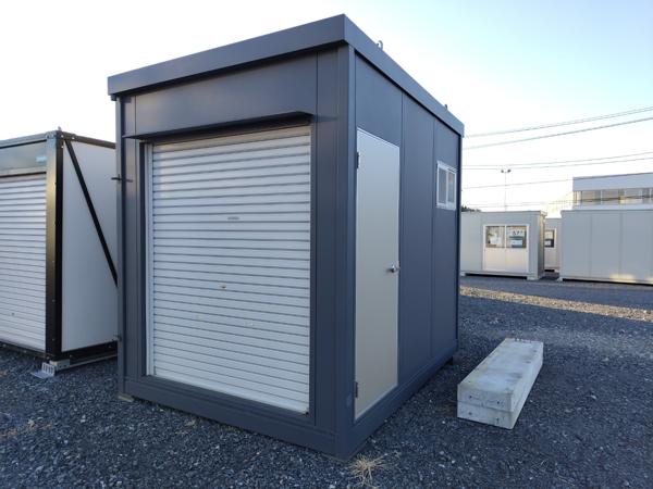 茨城県小美玉店/展示場の新棟ユニットハウス・プレハブ・コンテナハウス29MSL(1.84坪)の本体の外観