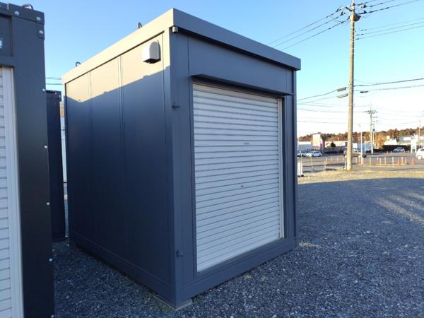 茨城県小美玉店/展示場の新棟ユニットハウス・プレハブ・コンテナハウス29MSL(1.84坪)の本体の外観