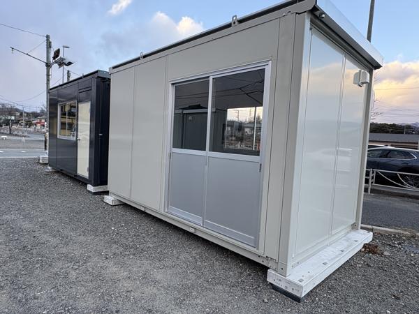 山梨県山梨出張所/総合展示場の中古ユニットハウス・プレハブ・コンテナハウスCT-41J(2.83坪)の本体の外観