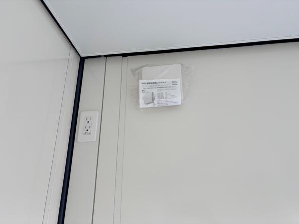 山梨県笛吹一宮店/展示場の新棟ユニットハウス・プレハブ・コンテナハウス47MSL(3.02坪)の各設備の給気口