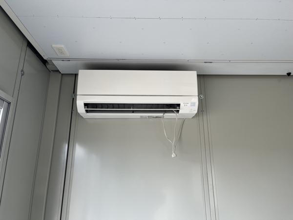 山梨県笛吹一宮店/展示場の中古ユニットハウス・プレハブ・コンテナハウスCT-54J(3.80坪)の各設備のエアコン
