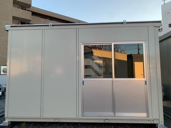 栃木県宇都宮戸祭店/展示場の中古ユニットハウス・プレハブ・コンテナハウスCT-41J(2.83坪)の本体の外観