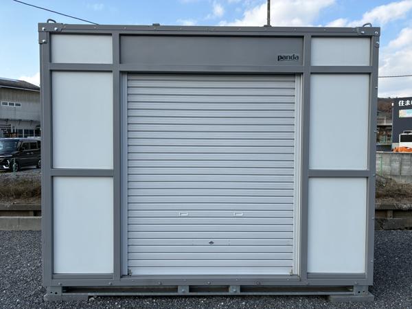 岡山県東岡山店/展示場の新棟ユニットハウス・プレハブ・コンテナハウスPanda3.0 PS3K(1.60坪)の本体の外観