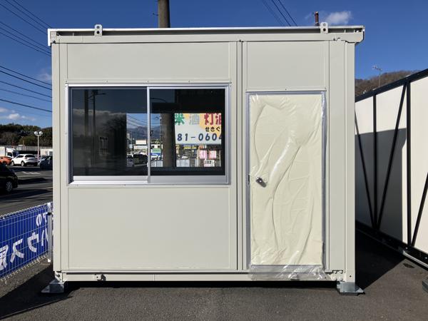 神奈川県秦野店/展示場の中古ユニットハウス・プレハブ・コンテナハウスCT-32J(2.16坪)の本体の外観