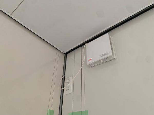 栃木県宇都宮戸祭店/展示場の新棟ユニットハウス・プレハブ・コンテナハウス47MSL(3.02坪)の各設備の換気扇