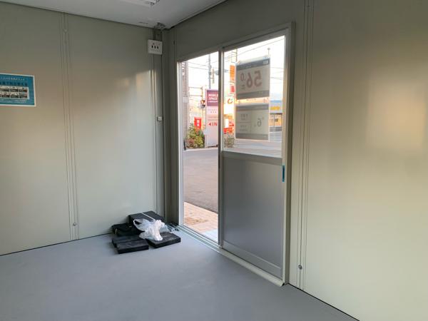 栃木県宇都宮戸祭店/展示場の新棟ユニットハウス・プレハブ・コンテナハウス47MSL(3.02坪)の本体の内観