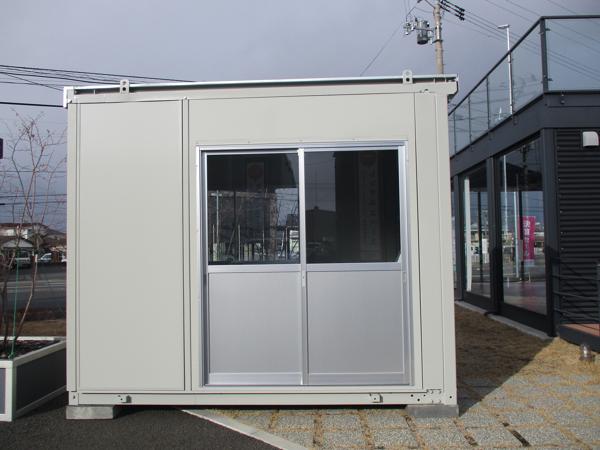 宮城県仙台総合展示場の中古ユニットハウス・プレハブ・コンテナハウスCT-32J(2.16坪)の本体の外観