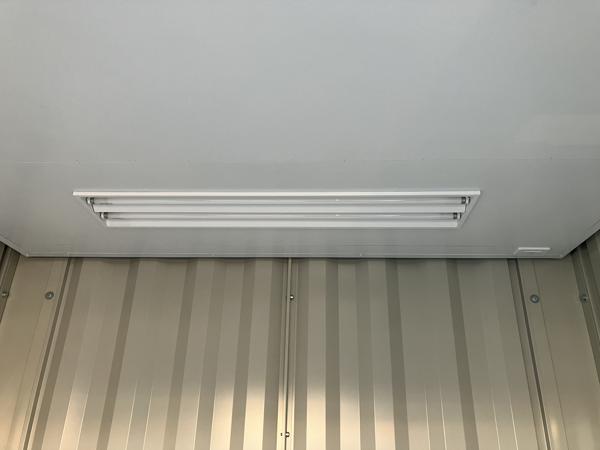 埼玉県本庄店/展示場の中古ユニットハウス・プレハブ・コンテナハウスCT-32JG(2.16坪)の各設備の照明器具