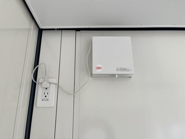埼玉県本庄店/展示場の新棟ユニットハウス・プレハブ・コンテナハウス47MSL(3.02坪)の各設備の換気扇