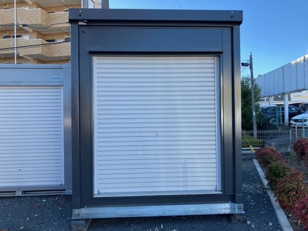 埼玉県さいたま営業所/展示場の中古ユニットハウス・プレハブ・コンテナハウス波板付き CT-32J(2.16坪)の本体の外観