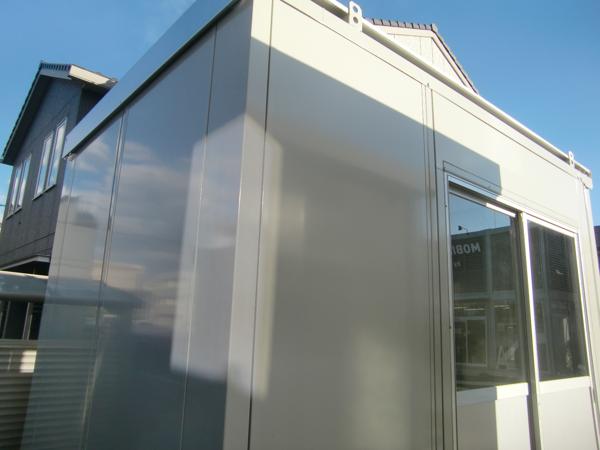 神奈川県平塚店/展示場の中古ユニットハウス・プレハブ・コンテナハウスCT-32J(2.16坪)の本体の外観