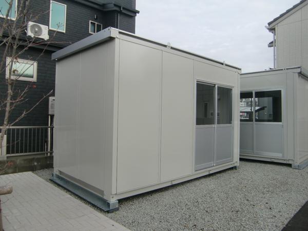 神奈川県小田原店/展示場の中古ユニットハウス・プレハブ・コンテナハウスCT-41J(2.83坪)の本体の外観