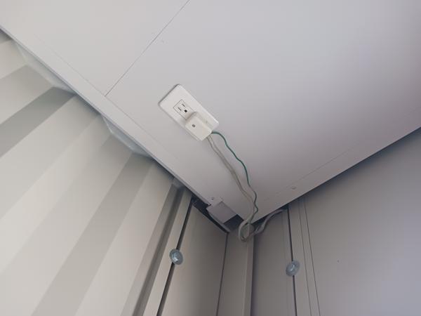 香川県高松出張所/展示場の中古ユニットハウス・プレハブ・コンテナハウスCT-32JG(2.16坪)の各設備のコンセント