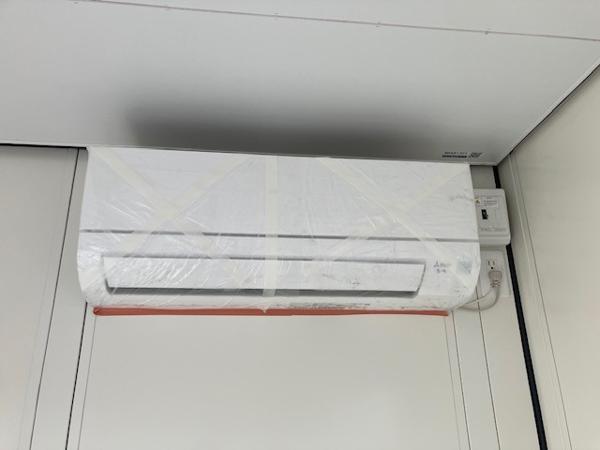 千葉県市原店/展示場の新棟ユニットハウス・プレハブ・コンテナハウス47MSL(3.02坪)の各設備のエアコン
