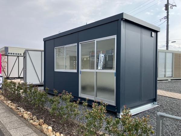 千葉県市原店/展示場の新棟ユニットハウス・プレハブ・コンテナハウス47MSL(3.02坪)の本体の外観