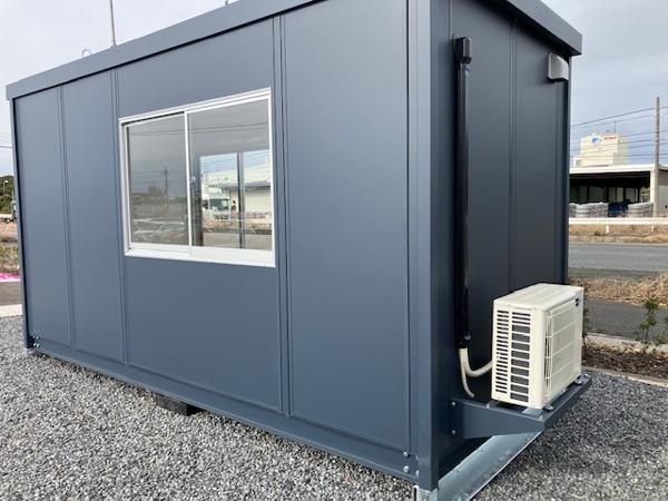 千葉県市原店/展示場の新棟ユニットハウス・プレハブ・コンテナハウス47MSL(3.02坪)の本体の外観