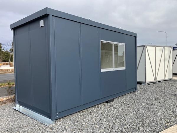 千葉県市原店/展示場の新棟ユニットハウス・プレハブ・コンテナハウス47MSL(3.02坪)の本体の外観