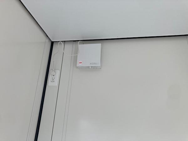 千葉県市原店/展示場の新棟ユニットハウス・プレハブ・コンテナハウス47MSL(3.02坪)の各設備の換気扇