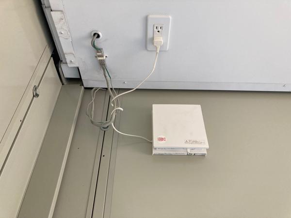 群馬県前橋店/展示場の中古ユニットハウス・プレハブ・コンテナハウスCT-32J(2.16坪)の各設備の換気扇