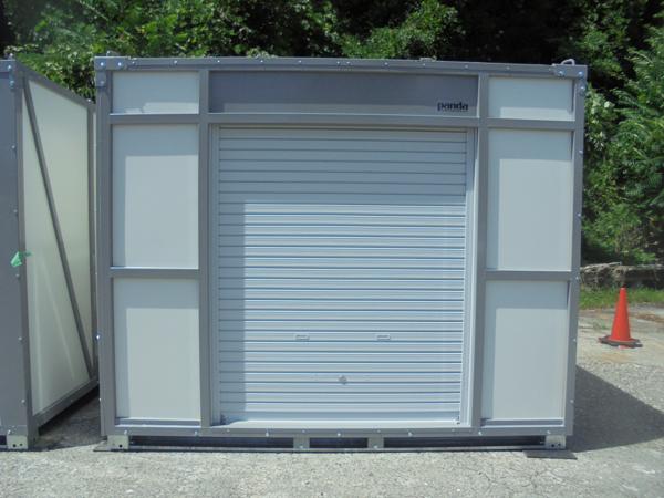 岡山県岡山営業所/展示場の新棟ユニットハウス・プレハブ・コンテナハウスPanda3.0 PS3K(1.60坪)の本体の外観