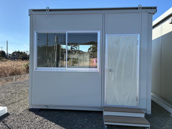千葉県いすみ店/展示場の中古ユニットハウス・プレハブ・コンテナハウスCT-32J(2.16坪)の本体の外観