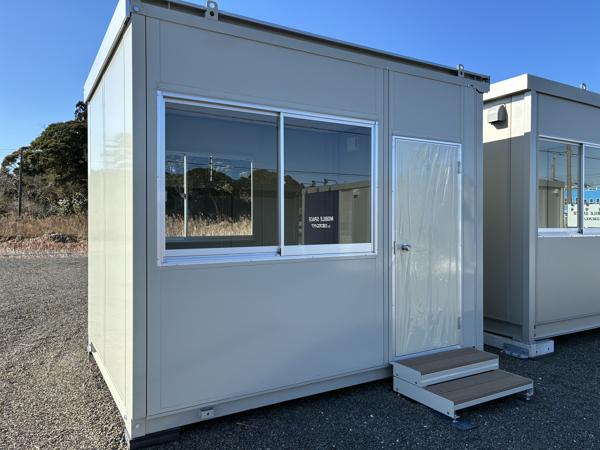 千葉県いすみ店/展示場の中古ユニットハウス・プレハブ・コンテナハウスCT-32J(2.16坪)の本体の外観