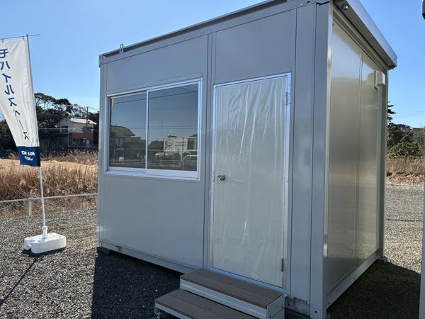千葉県いすみ店/展示場の中古ユニットハウス・プレハブ・コンテナハウスCT-32J(2.16坪)の本体の外観
