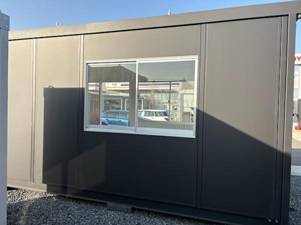 愛知県津島店/展示場の新棟ユニットハウス・プレハブ・コンテナハウス47MSL(3.02坪)の本体の外観