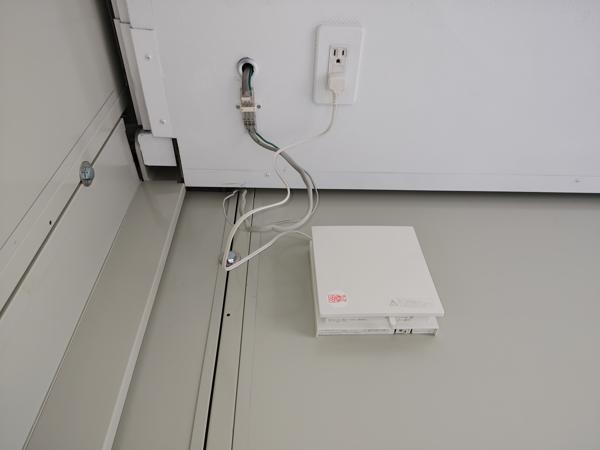 三重県松阪店/展示場の中古ユニットハウス・プレハブ・コンテナハウスCT-41J(2.83坪)の各設備の換気扇