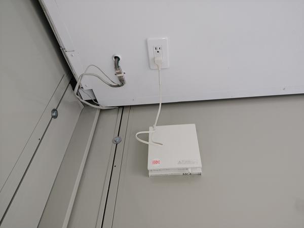 三重県松阪店/展示場の中古ユニットハウス・プレハブ・コンテナハウスCT-32J(2.16坪)の各設備の換気扇