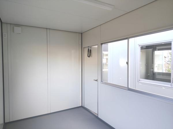 三重県松阪店/展示場の新棟ユニットハウス・プレハブ・コンテナハウス38MSL(2.43坪)の本体の内観