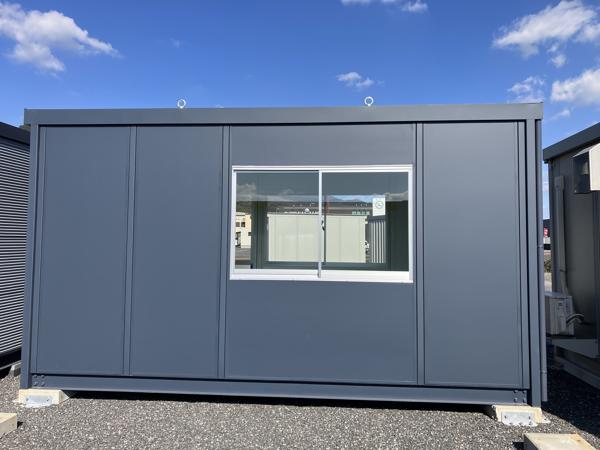 鹿児島県鹿屋店/展示場の新棟ユニットハウス・プレハブ・コンテナハウス47MSL(3.02坪)の本体の外観