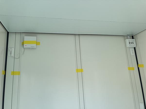 鹿児島県鹿屋店/展示場の新棟ユニットハウス・プレハブ・コンテナハウス47MSL(3.02坪)の各設備の分電盤