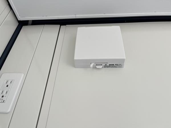 石川県小松店/展示場の新棟ユニットハウス・プレハブ・コンテナハウス38MSL(2.43坪)の各設備の給気口