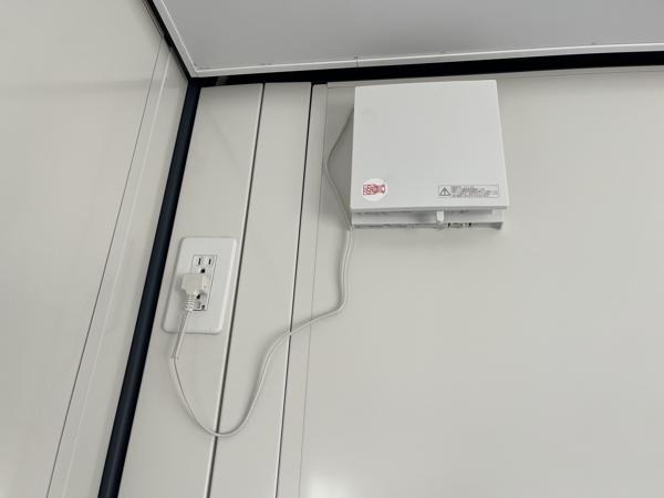 石川県小松店/展示場の新棟ユニットハウス・プレハブ・コンテナハウス38MSL(2.43坪)の各設備の換気扇