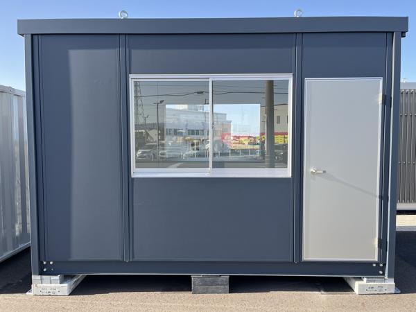 石川県小松店/展示場の新棟ユニットハウス・プレハブ・コンテナハウス38MSL(2.43坪)の本体の外観