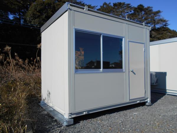 茨城県鹿嶋店/展示場の中古ユニットハウス・プレハブ・コンテナハウスCT-32J(2.16坪)の本体の外観