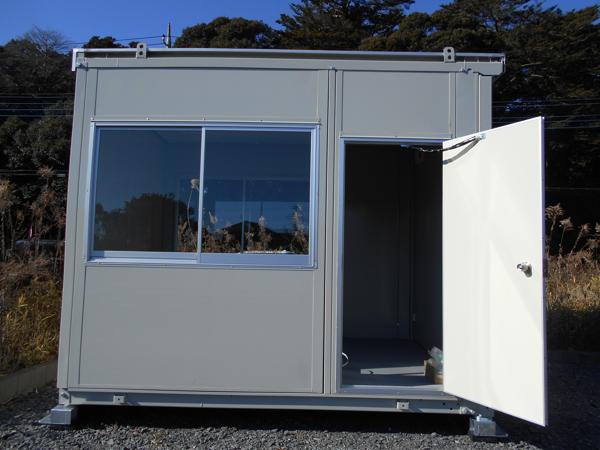 茨城県鹿嶋店/展示場の中古ユニットハウス・プレハブ・コンテナハウスCT-32J(2.16坪)の本体の外観