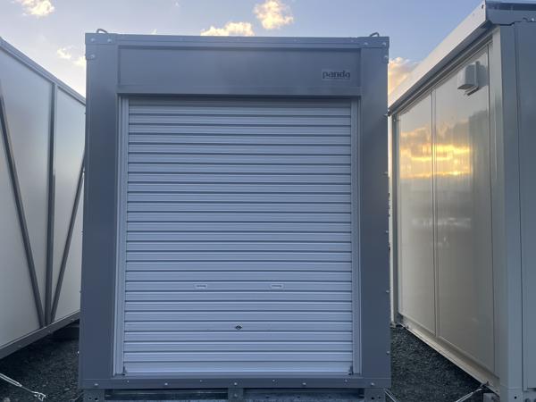 福岡県福岡東店/展示場の新棟ユニットハウス・プレハブ・コンテナハウスPanda2.0 PS2(1.06坪)の本体の外観