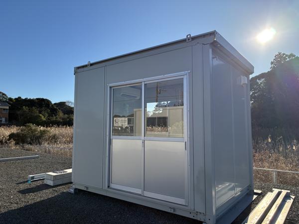 千葉県いすみ店/展示場の中古ユニットハウス・プレハブ・コンテナハウスCT-32J(2.16坪)の本体の外観