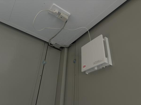 岩手県宮古店/展示場の中古ユニットハウス・プレハブ・コンテナハウスCT-32J(2.16坪)の各設備の換気扇