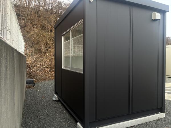 岩手県宮古店/展示場の新棟ユニットハウス・プレハブ・コンテナハウス29MSL(1.84坪)の本体の外観