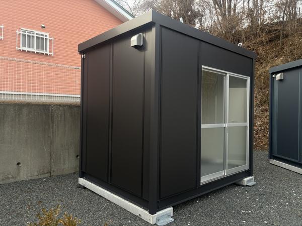 岩手県宮古店/展示場の新棟ユニットハウス・プレハブ・コンテナハウス29MSL(1.84坪)の本体の外観