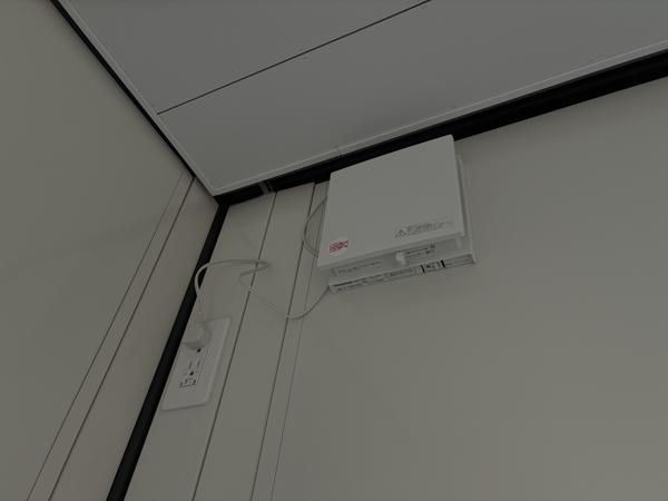 岩手県宮古店/展示場の新棟ユニットハウス・プレハブ・コンテナハウス29MSL(1.84坪)の各設備の換気扇